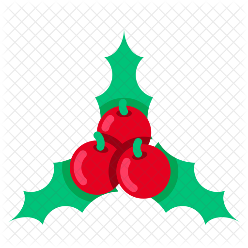 512x512 Collection Of Free Mistletoe Drawing Cherry Download On Ui Ex