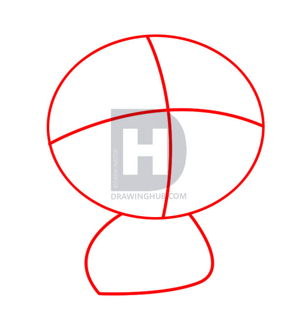 614x648 How To Draw An Easy Monkey, Step