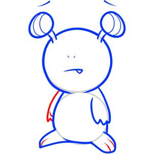 302x302 How To Draw How To Draw A Monster For Kids