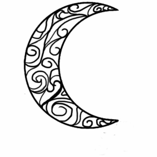 320x320 Hd How To Draw Crescent Moon