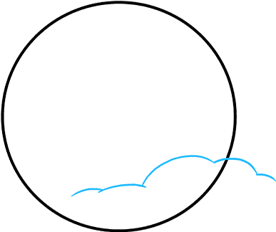 387x325 Hd How To Draw Moon