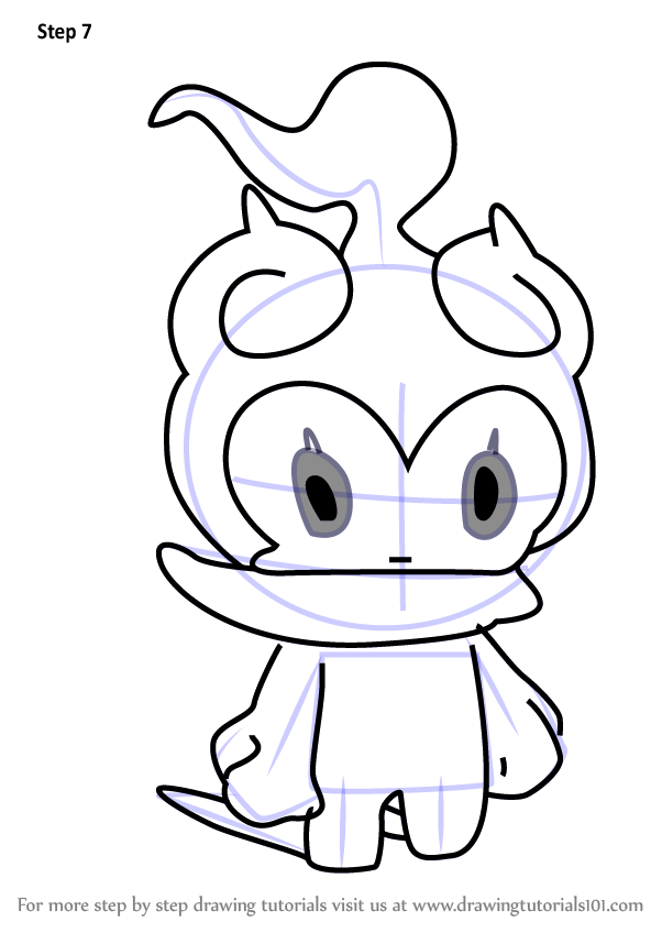 602x848 Learn How To Draw Marshadow From Pokemon Sun And Moon Sun