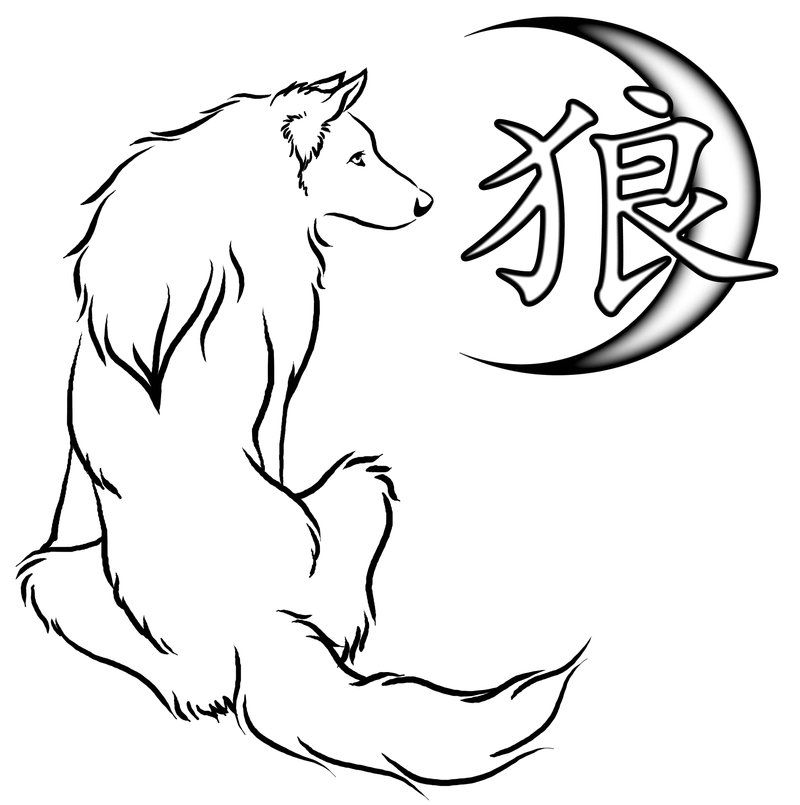 800x805 Simple Wolf Drawings Tattoo Ideas In Wolf Drawing Easy