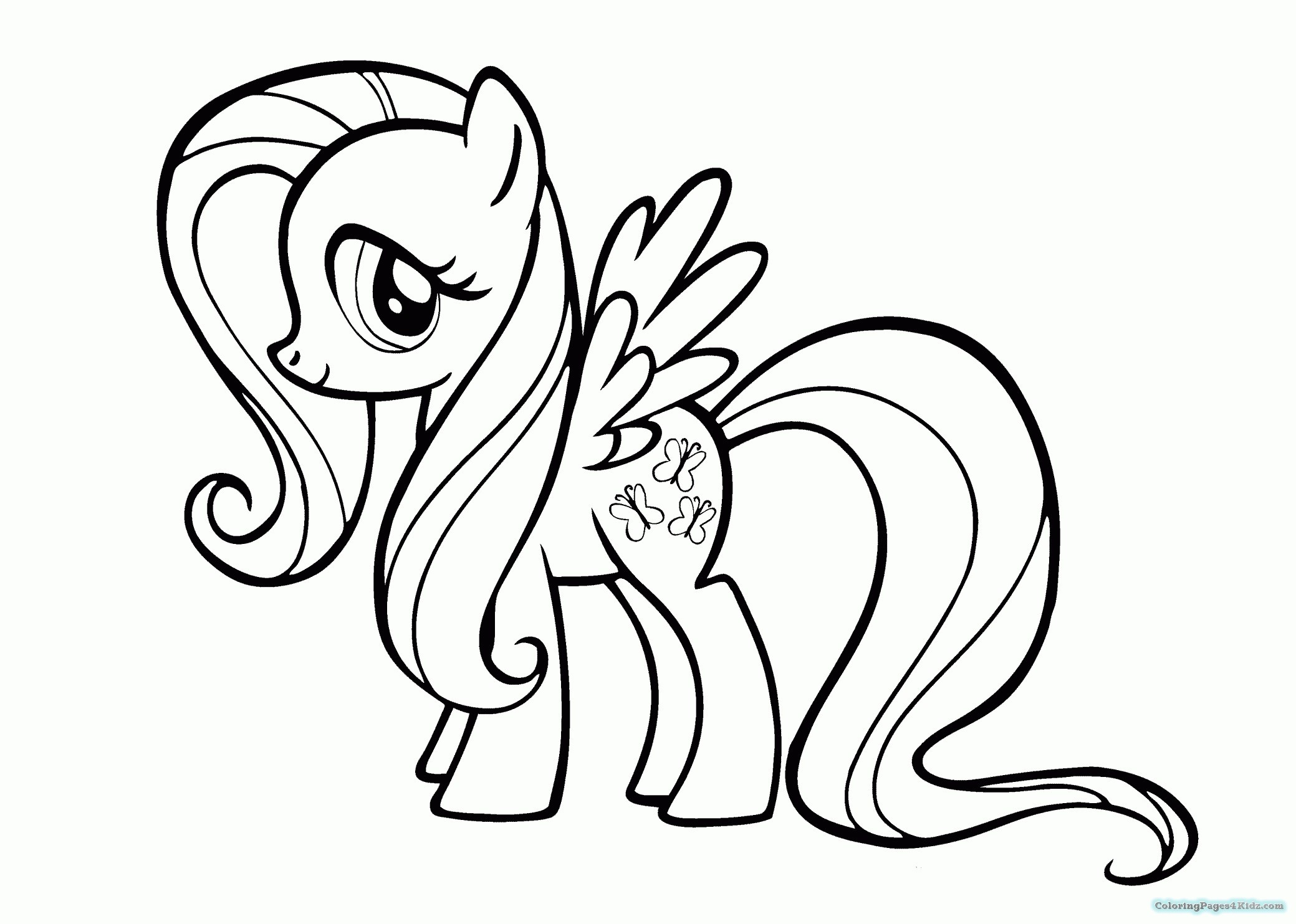 2079x1483 My Little Pony Printable Coloring Pages Rainbow Dash Easy My
