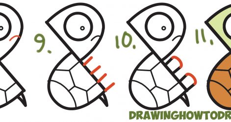 471x250 Easy Turtle Drawing Step