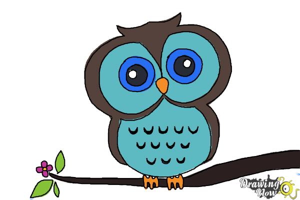600x400 How To Draw An Owl For Kids