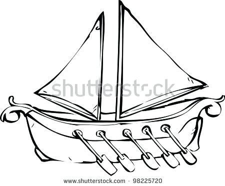 450x372 How To Draw A Simple Boat