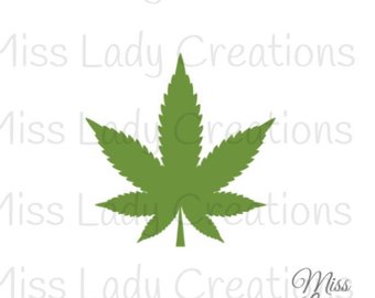340x270 Pot Leaf Stencil Etsy