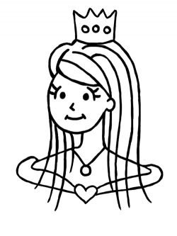 Easy Princess Drawing | Free download on ClipArtMag