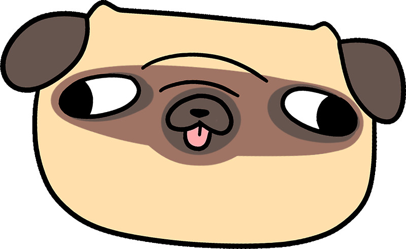 800x491 Pug Clipart Easy, Picture