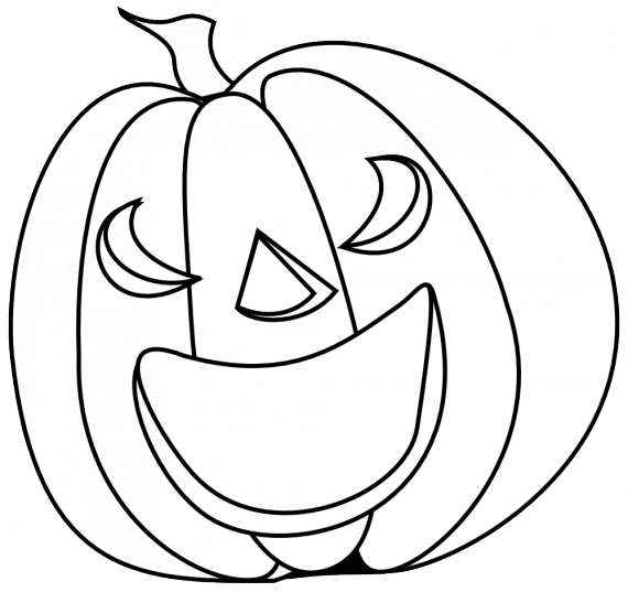 570x537 Collection Of Free Pumpkin Drawing Easy Download On Ui Ex