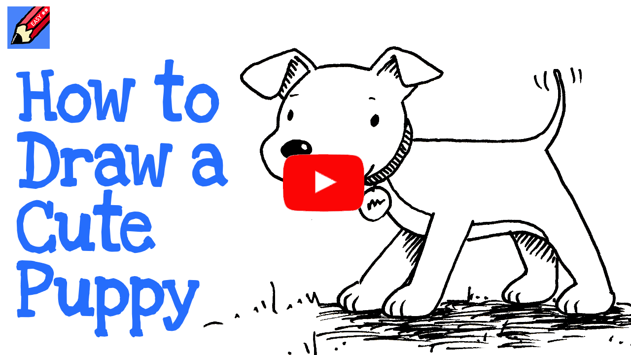 1280x720 How To Draw A Cute Puppy Shoo Rayner Author