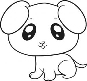 302x281 Cute Puppy Pictures To Draw Drawing Cute Puppy