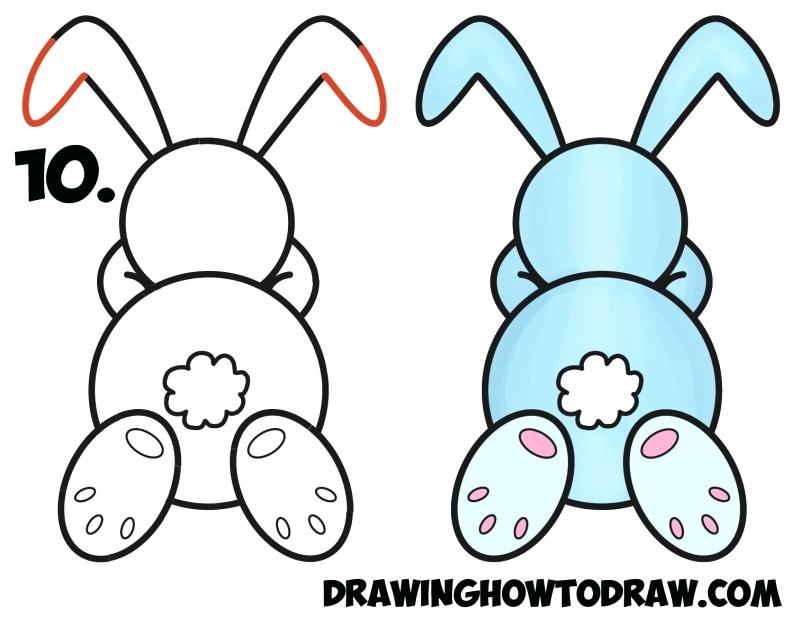 Easy Rabbit Drawing | Free download on ClipArtMag