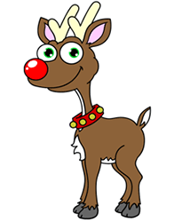 Easy Reindeer Drawing | Free download on ClipArtMag