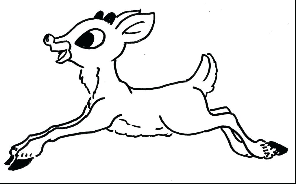 1024x638 Rudolph The Red Nosed Reindeer Drawing