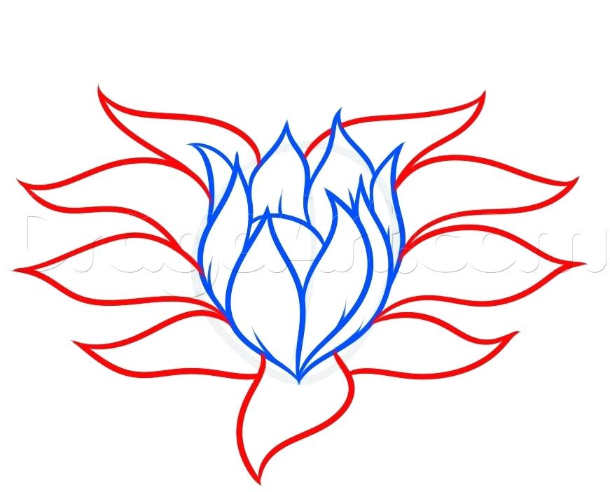 871x703 Easy Drawing Of A Rose How To Draw A Rose With Pencil Easy Rose