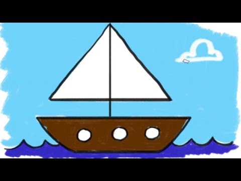 480x360 Learn How To Draw Sailboat