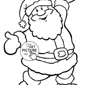 300x300 Santa Face Drawing Easy Archives