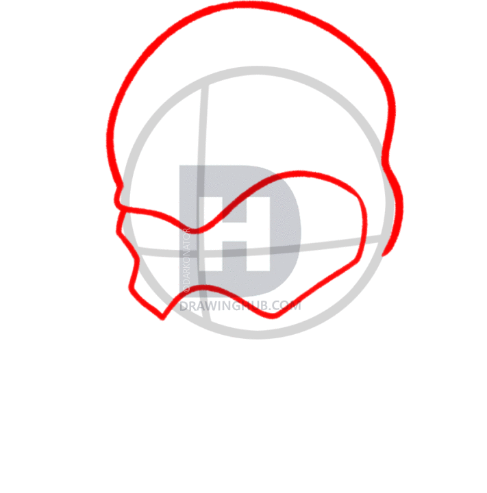 711x720 How To Draw Scorpion Easy, Mortal Kombat, Step