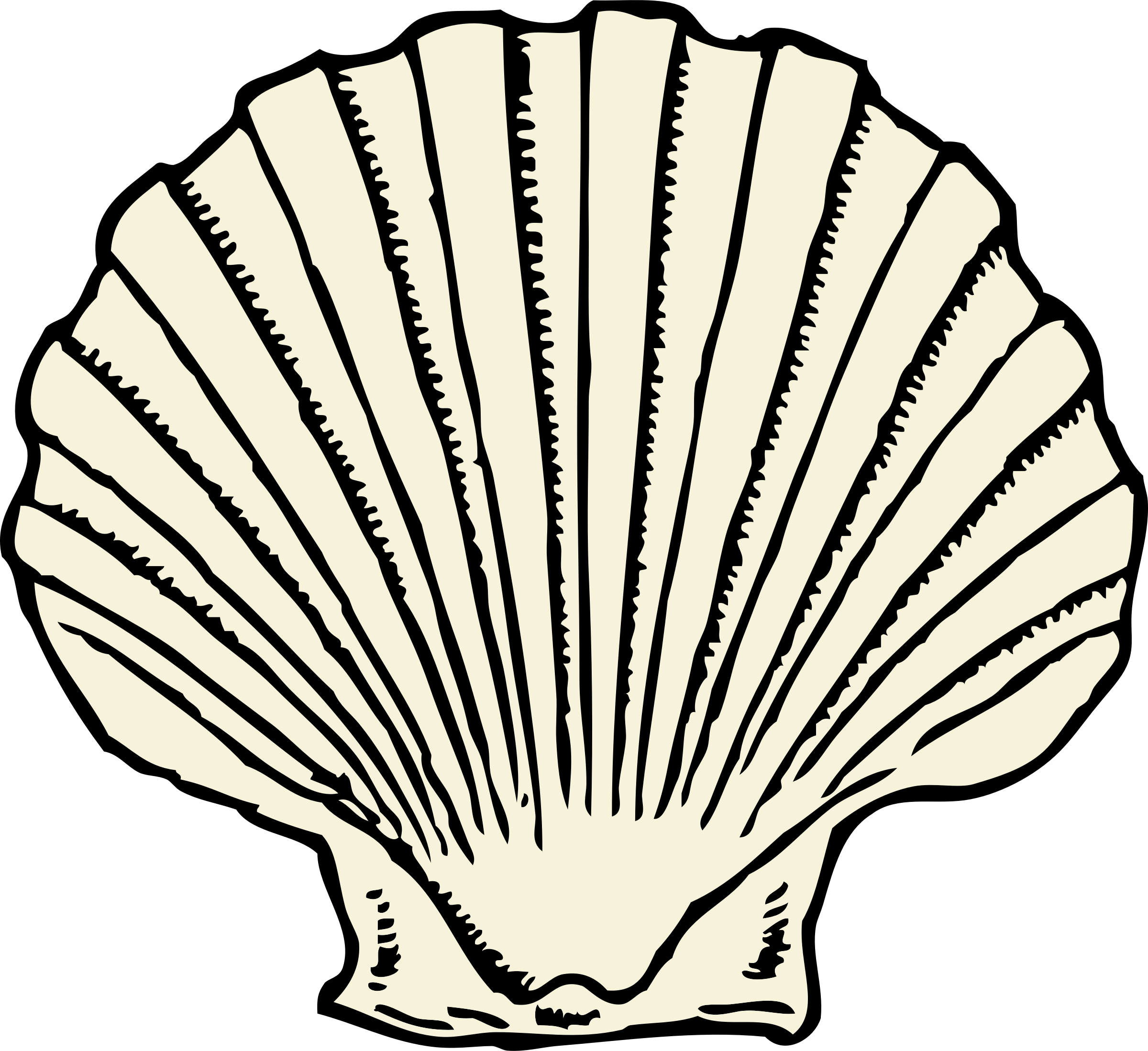 2400x2198 Collection Of Free Clam Drawing Vintage Download On Ui Ex