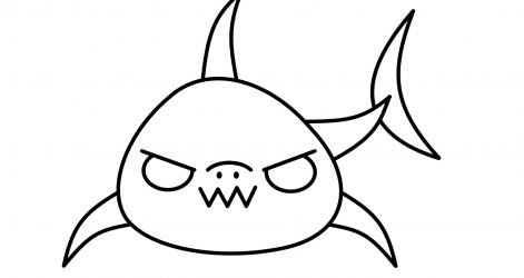 471x250 Drawing Shark Step Easy Clipart Blue Cute I Fertility