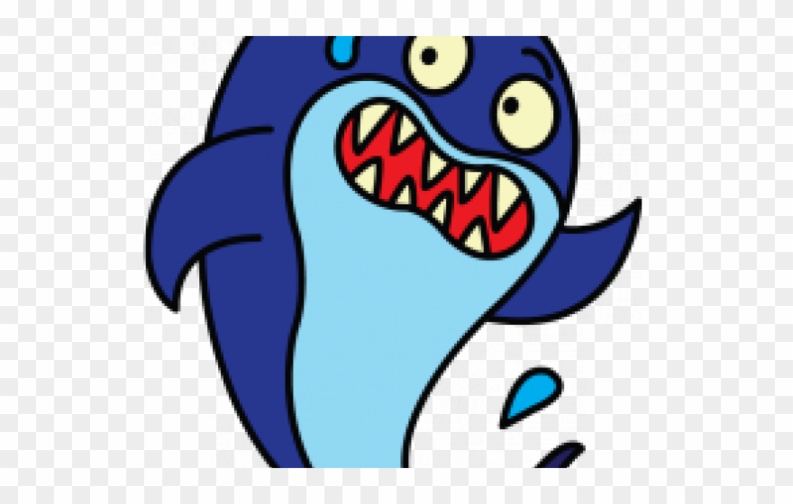 880x560 Drawn Shark Abstract