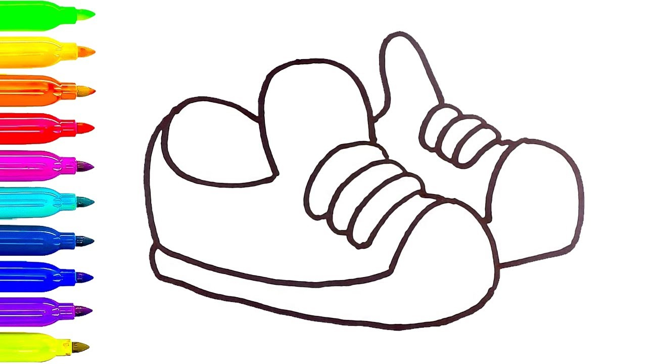 Easy Shoe Drawing
