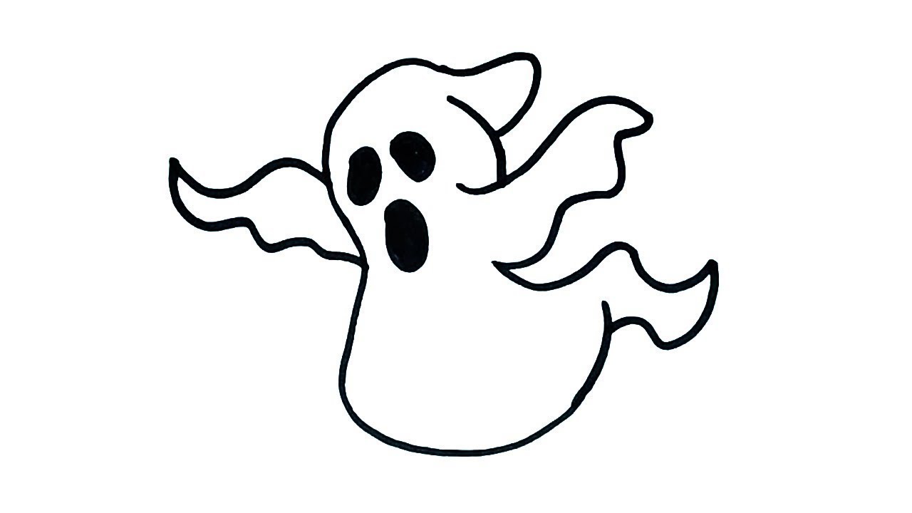 1280x720 Huge Collection Of 'ghost Drawing Easy' Download More Than