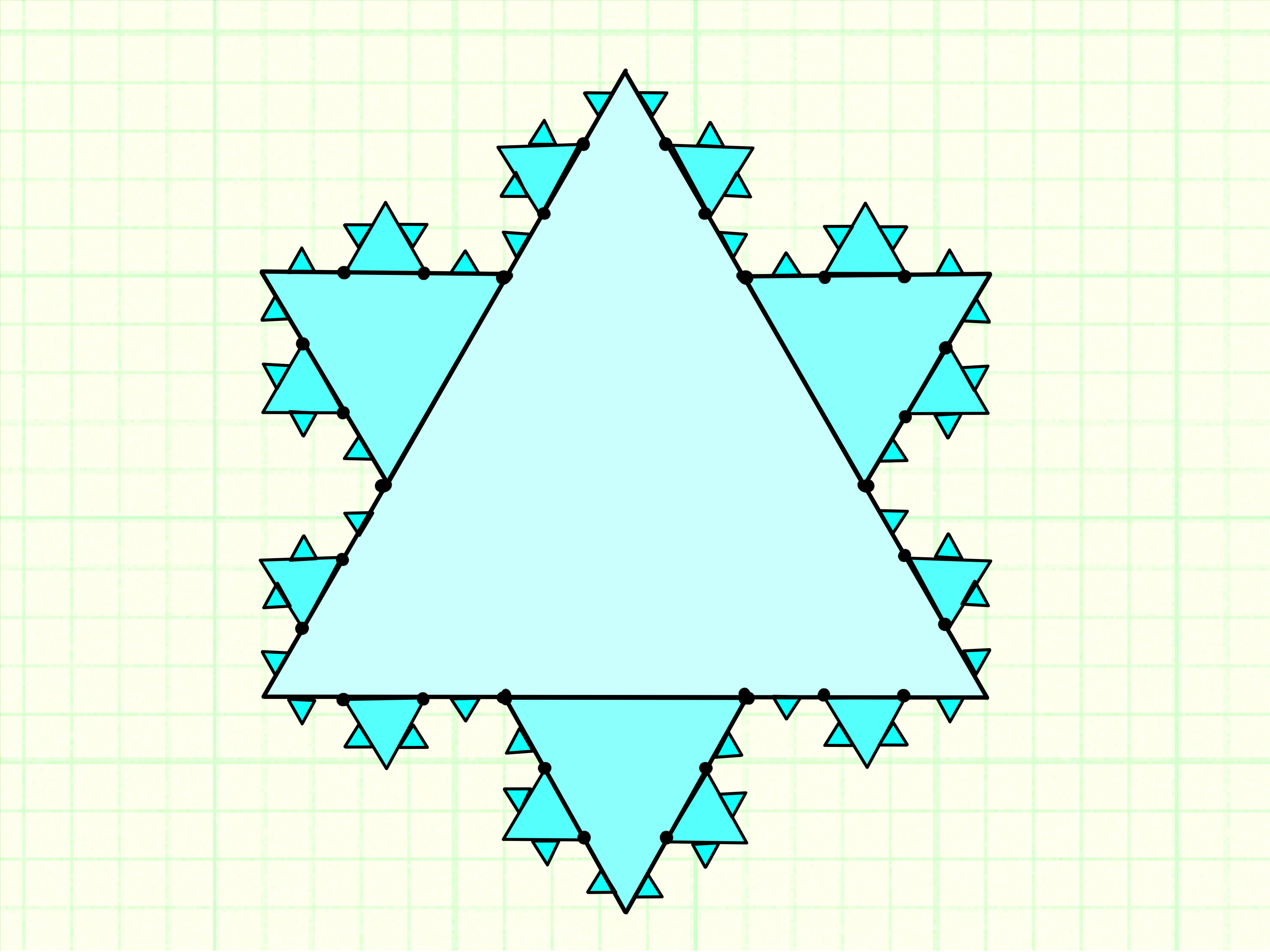 3200x2400 How To Draw The Koch Snowflake Steps