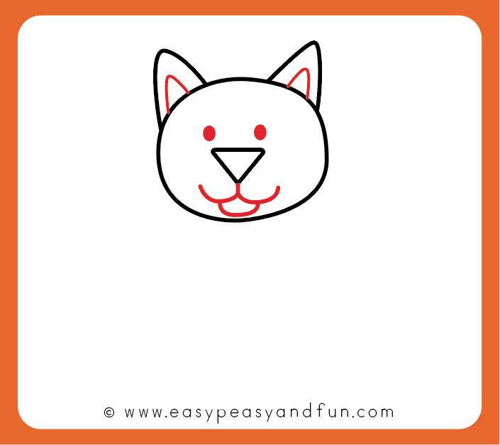705x627 How To Draw A Cat