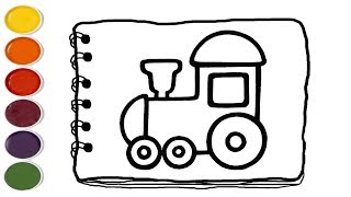 320x180 Easy Train Drawing Video Clip