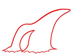 302x210 How To Draw A Waterfall For Kids, Step