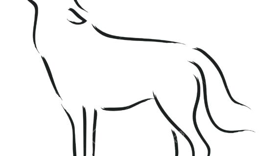 Easy Wolf Head Drawing | Free download on ClipArtMag