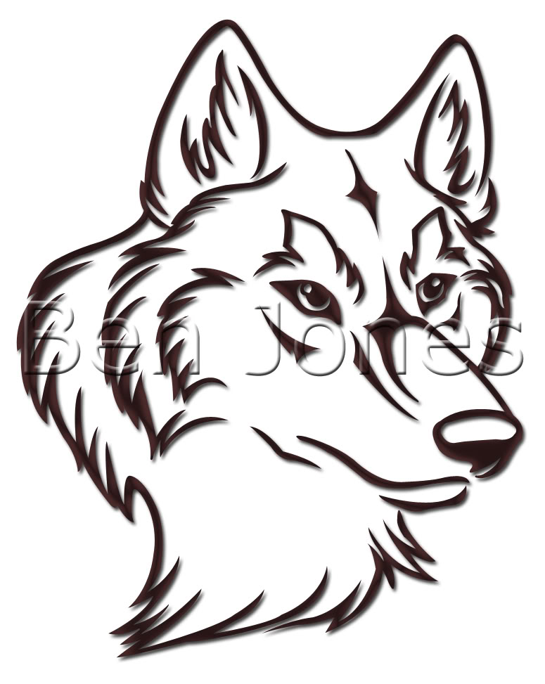 775x973 Animated Wolf Head Anime Drawing Photo Clipart