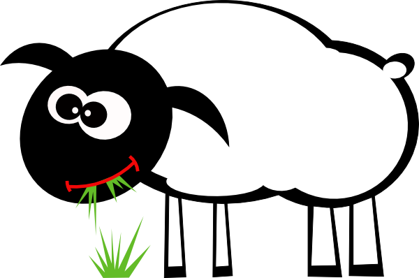 600x398 Drawing Sheep Eating Transparent Png Clipart Free Download