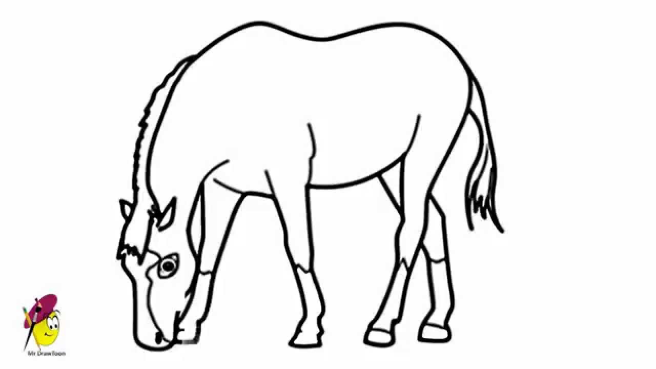 1280x720 Eating Horse