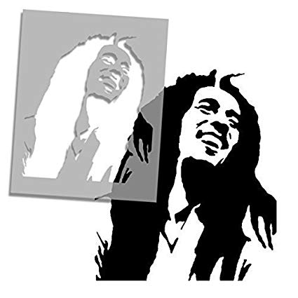 425x425 Bob Marley Cartoon Face