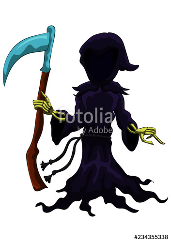 353x500 Ghost Of Christmas Future A Christmas Carol Character Stock Image