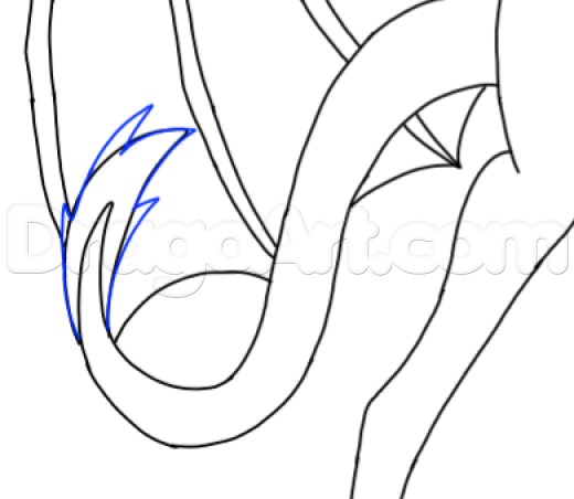 520x452 Step How To Draw Echo, Mortal Dynamo