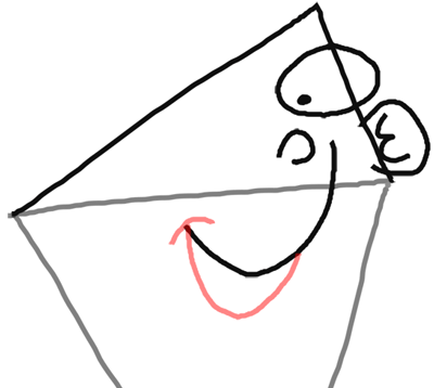 400x358 How To Draw Ed From Ed, Edd, And Eddy With Easy Step