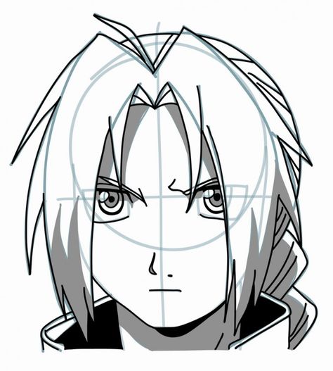 474x527 how to draw edward elric from fullmetal alchemist just finished