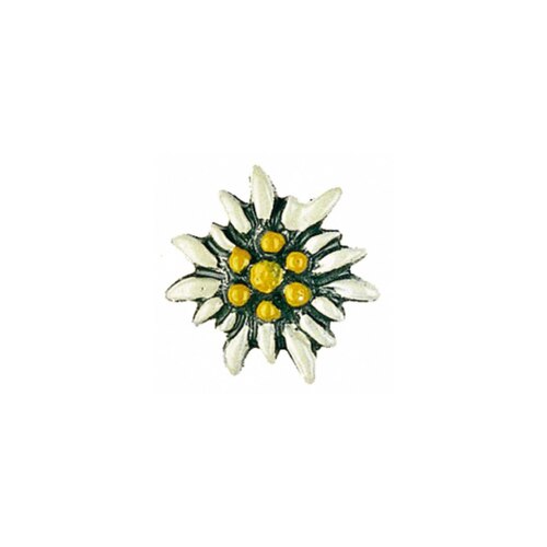 500x500 edelweiss flower german pewter pin small