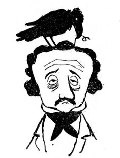 Edgar Allan Poe Drawing