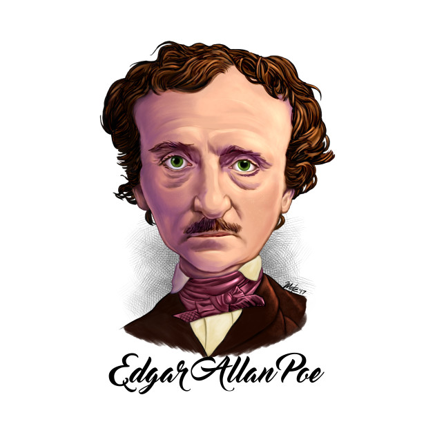 Edgar Allan Poe Drawing Free download on ClipArtMag