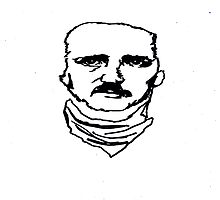 220x200 edgar allan poe drawing posters redbubble