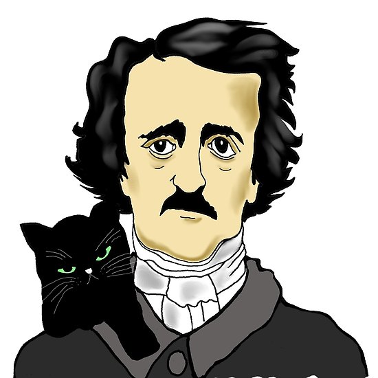 550x550 edgar allan poe cartoon posters