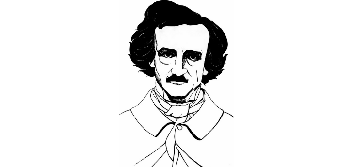 Edgar Allan Poe Drawing | Free download on ClipArtMag