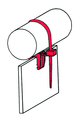 326x500 Edge Panel Fixing Cable Ties From Jet Press
