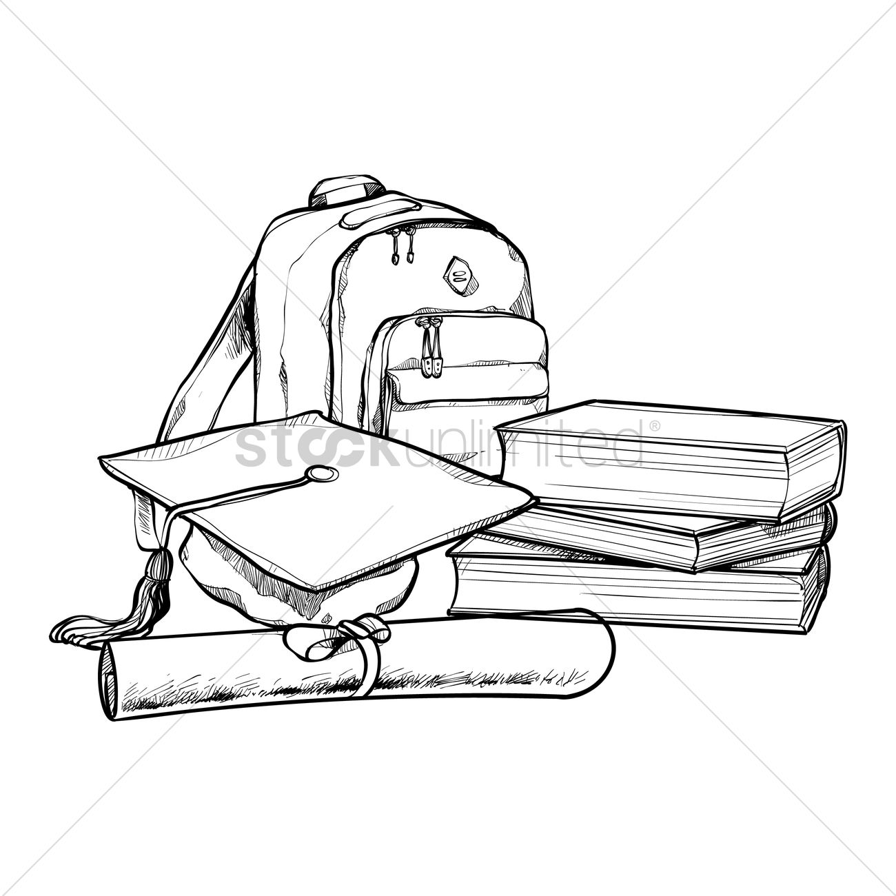 1300x1300 Education Concept Vector Image